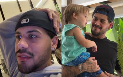 Zé Felipe rebate críticas após brincadeira de duplo sentido com o filho de 1 ano