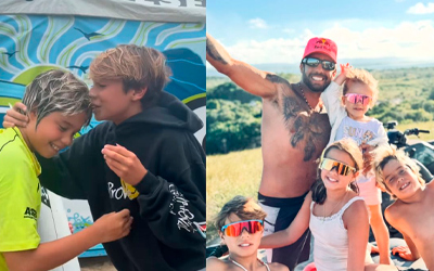 Seguindo os passos do pai! Filho de Pedro Scooby vence bateria de surf sub-10 em sua 1ª competição