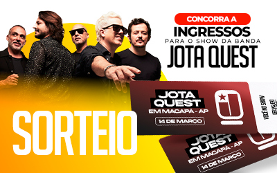 SORTEIO - Show JOTA QUEST